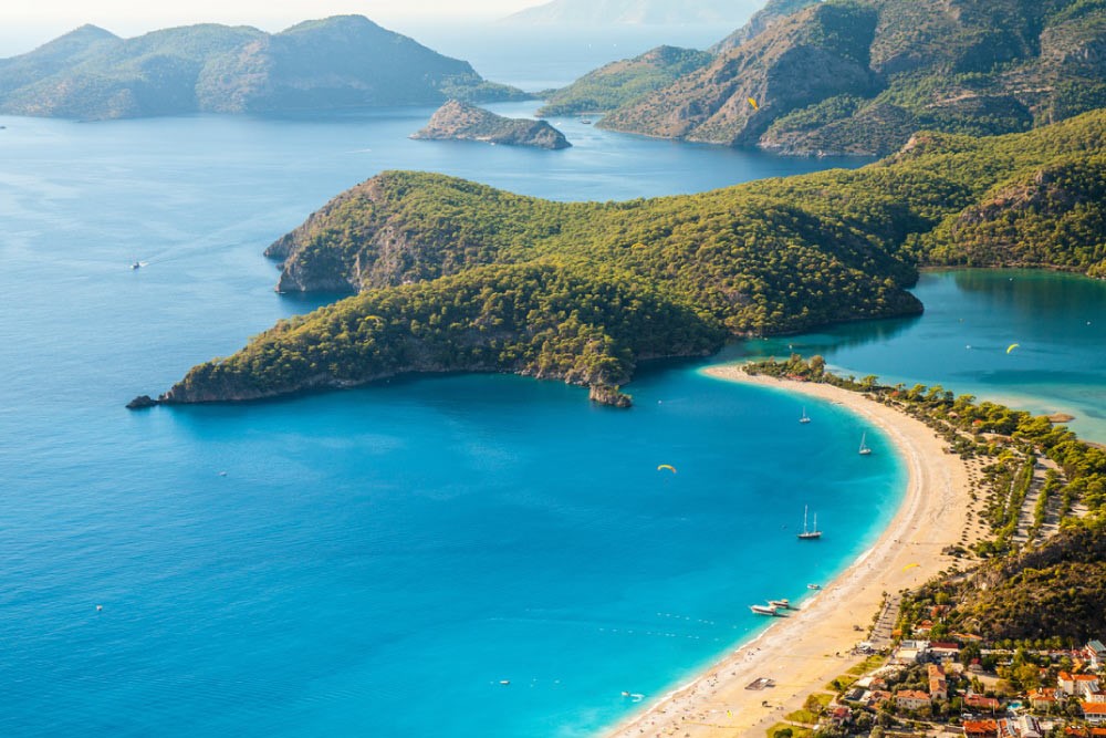 Plages de la côte turquoise